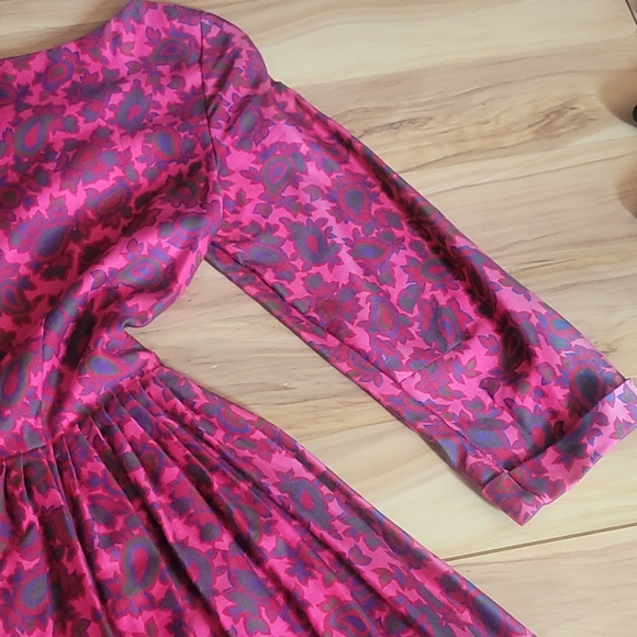 Vintage 50s Floral Day Dress As Is Condition - Picture 7 of 16